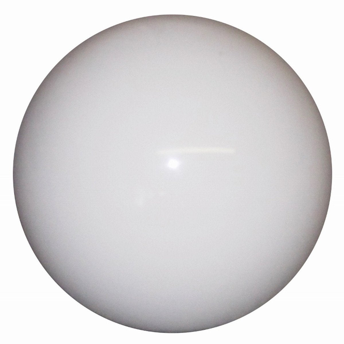 2-1/4" Solid White handle cane