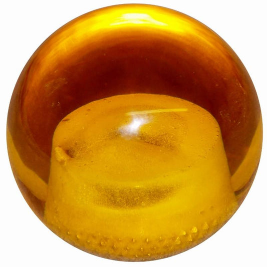 Transparent Amber handle cane