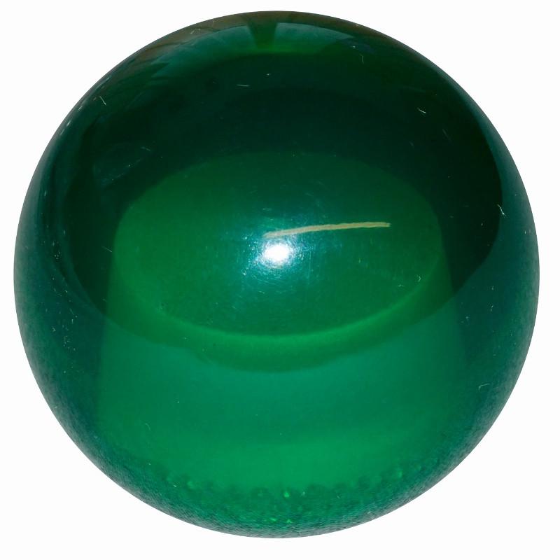 Transparent Green handle cane