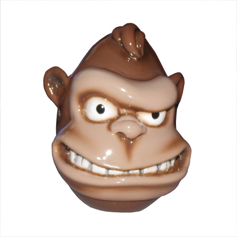 Vinnie Apenopolos - Brown Ape handle cane